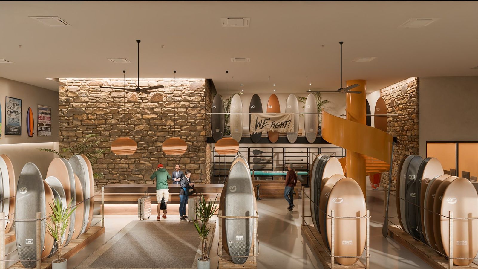 Surf lodge